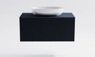 Тумба с раковиной Astra-Form М-40 4631177714924 100 см серый матовый